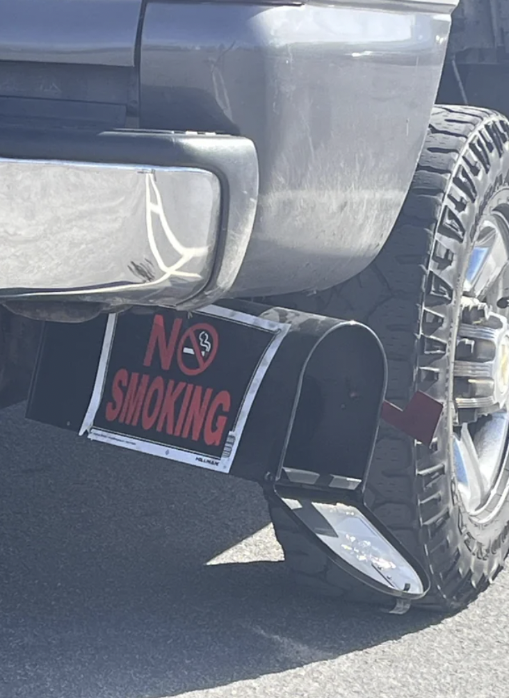 bumper - No Smoking