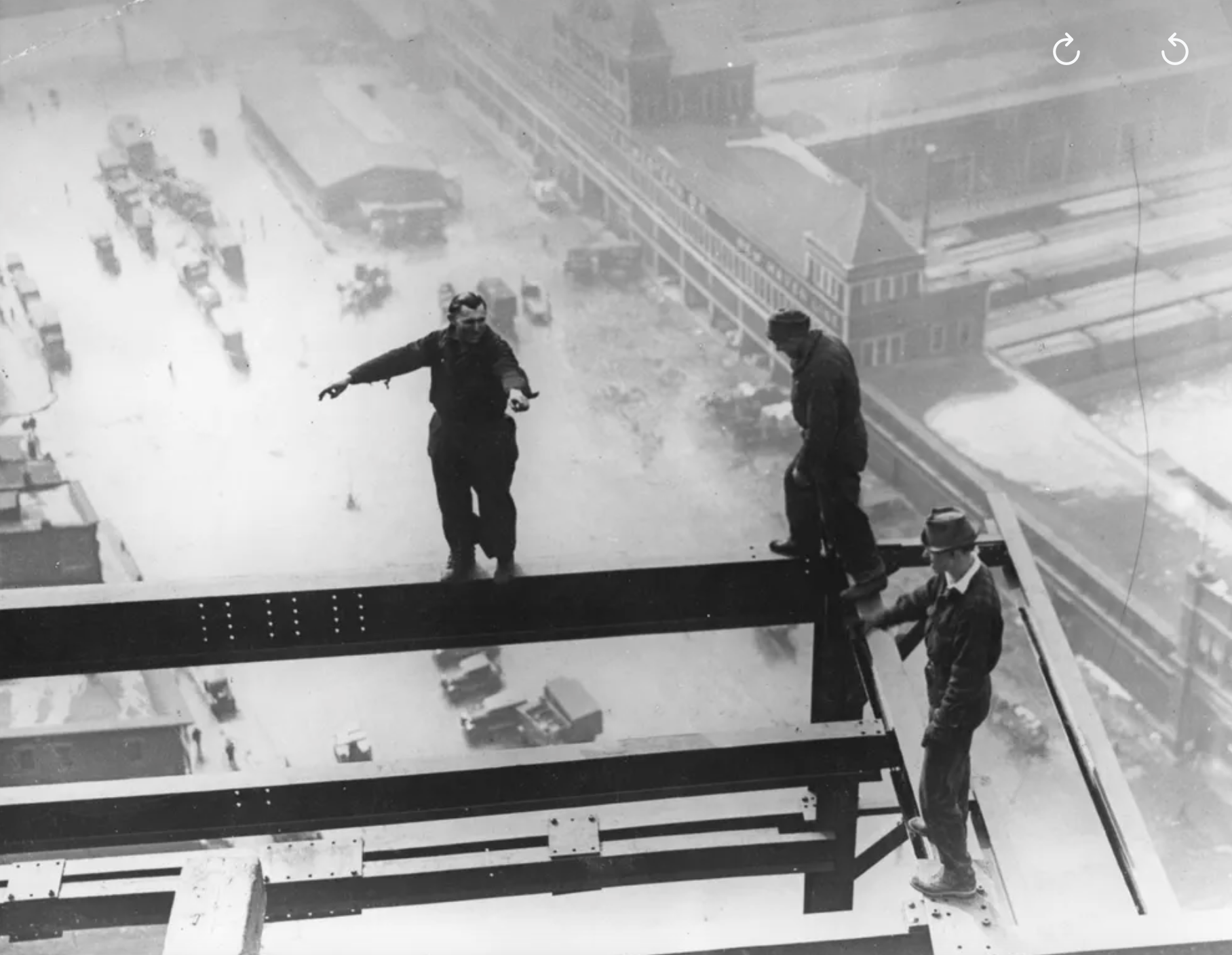 1920s new york scaffolding - G