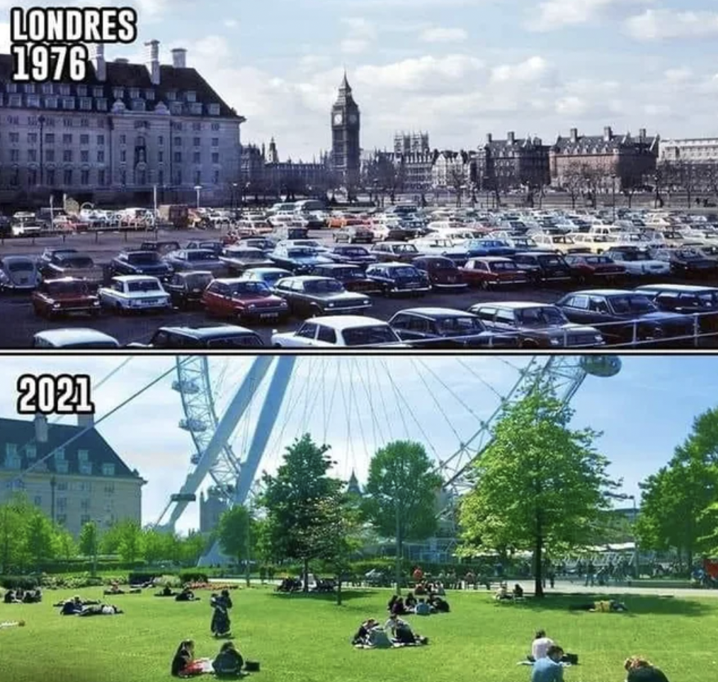 urban area - Londres 1976 2021