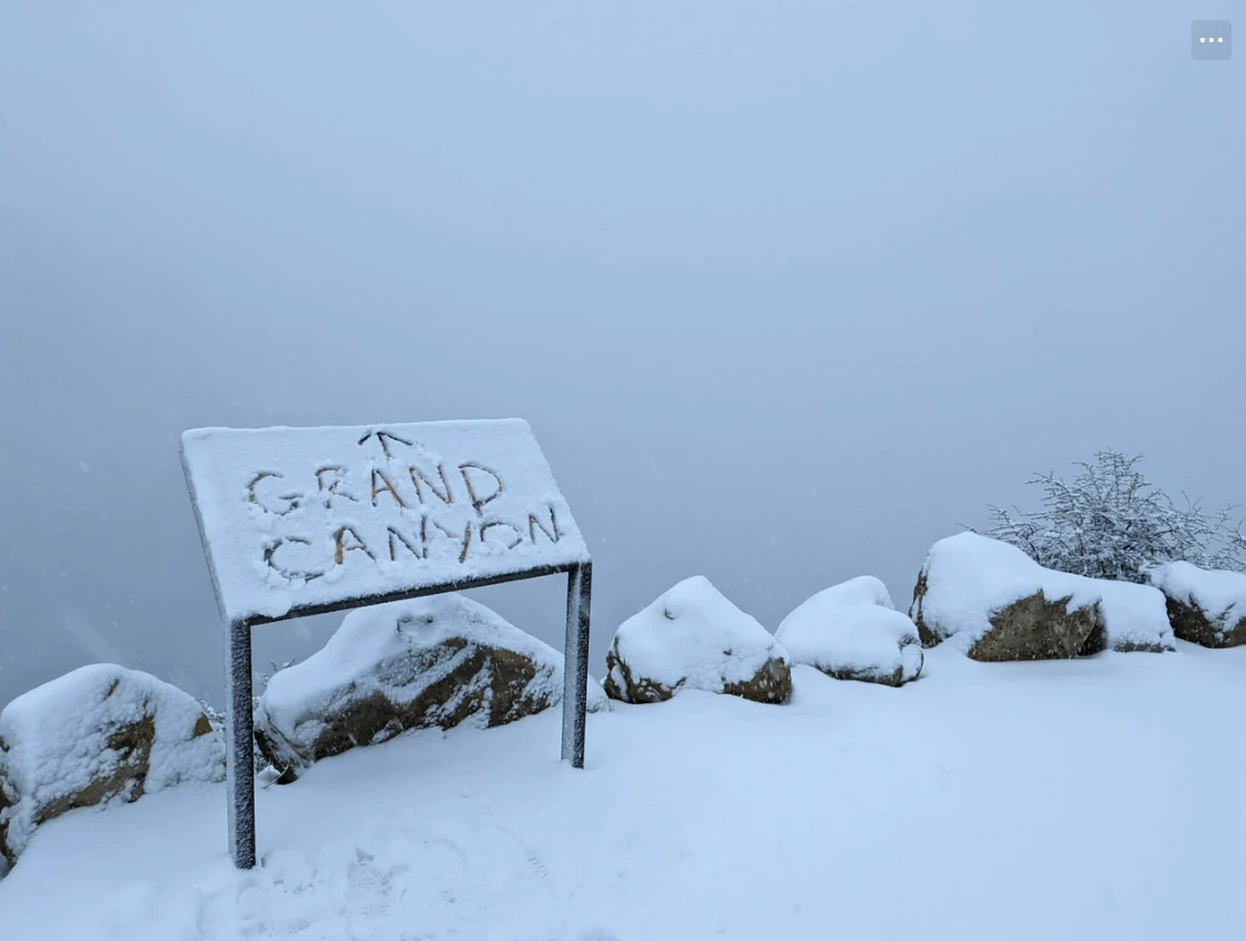 snow - F Grand Canyon