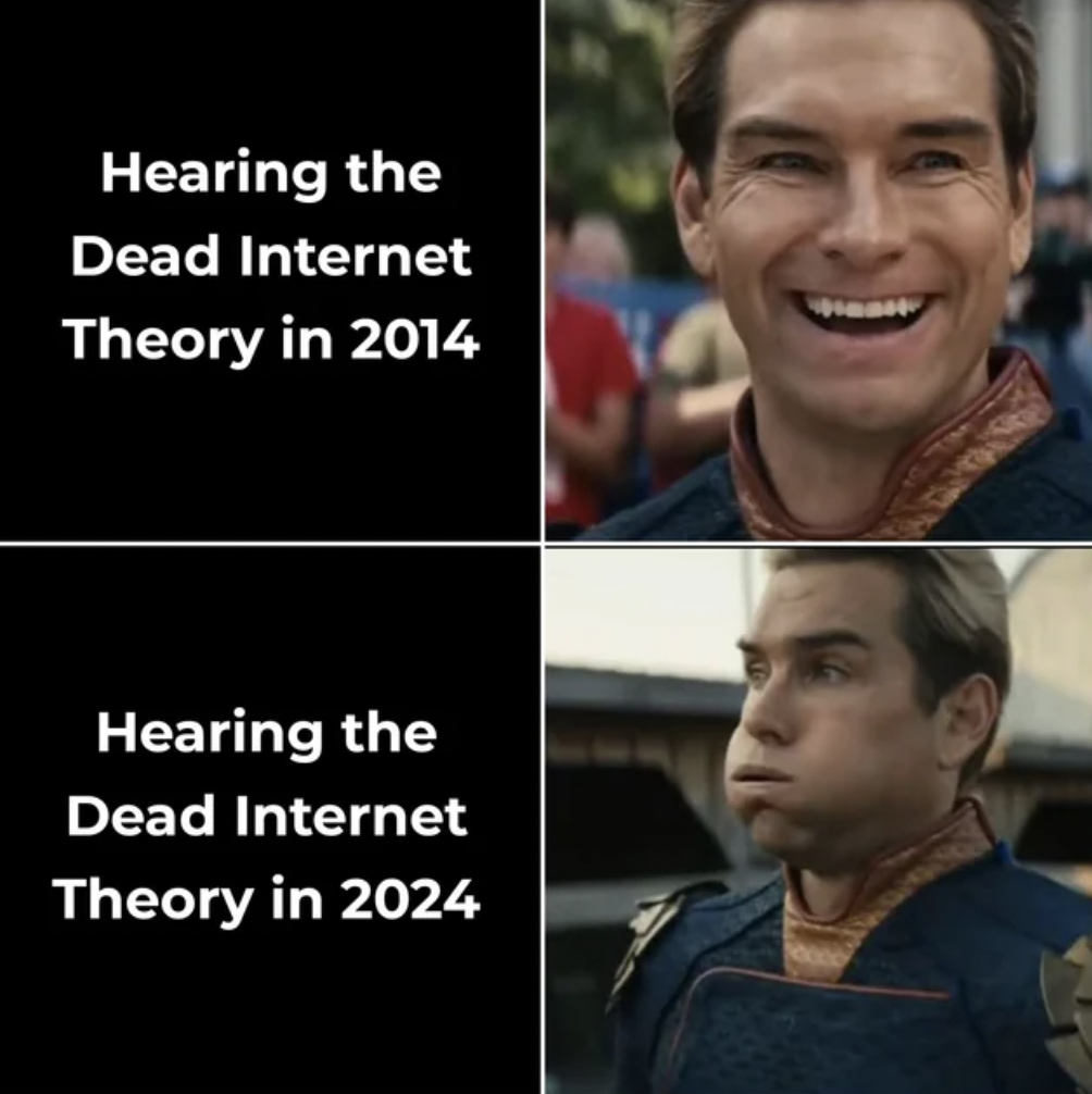 photo caption - Hearing the Dead Internet Theory in 2014 Hearing the Dead Internet Theory in 2024