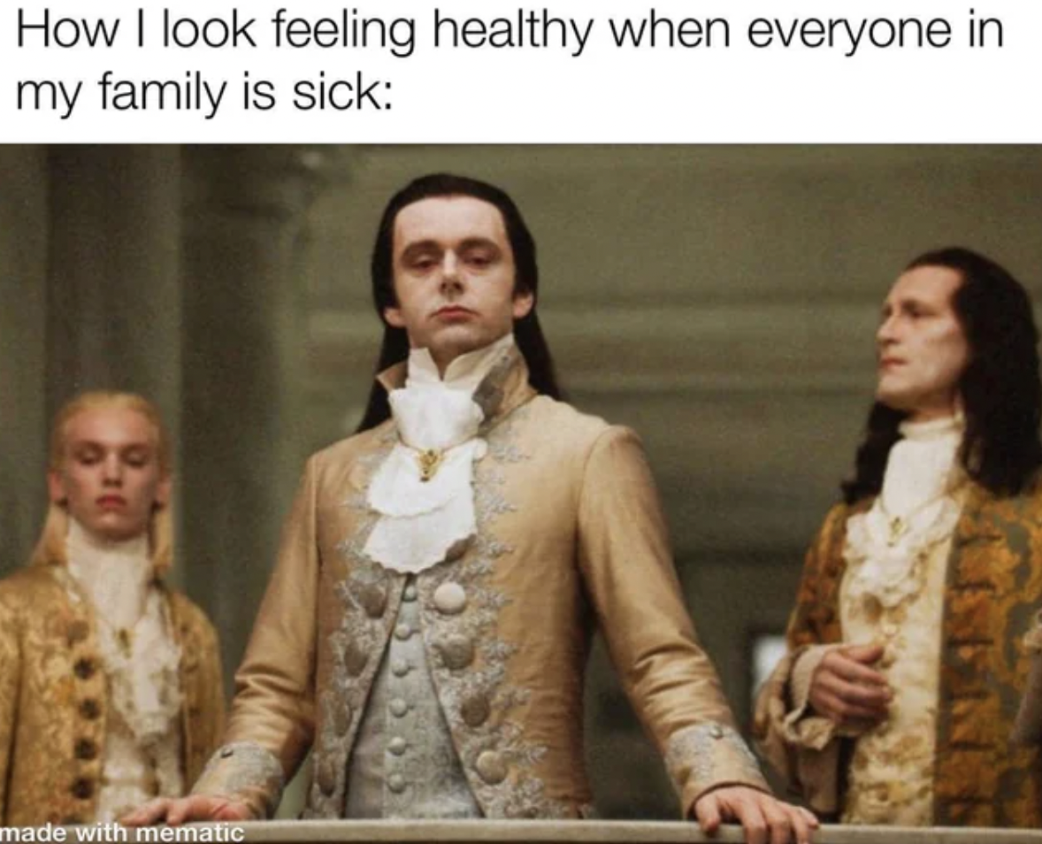 twilight meme - How I look feeling healthy when everyone in my family is sick made with mematic