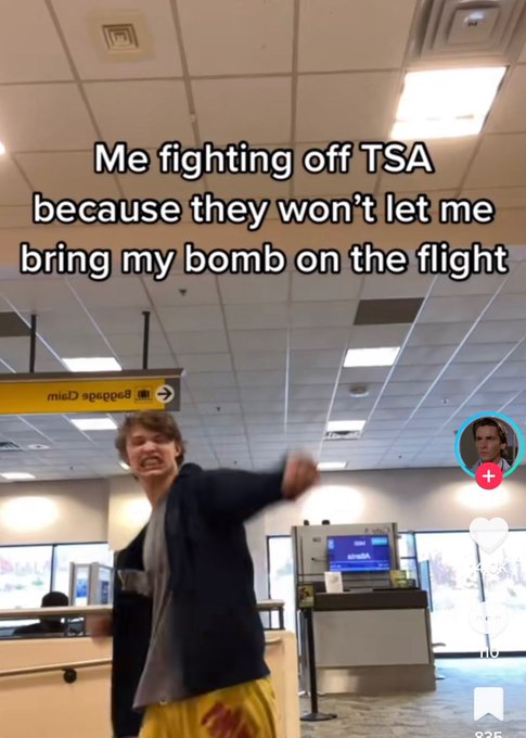 ceiling - Me fighting off Tsa because they won't let me bring my bomb on the flight Sala misD speppe 825
