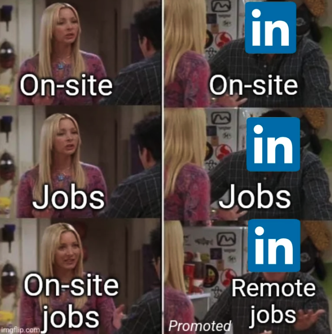 blond - Onsite in Onsite E in Jobs Jobs in Onsite jobs Promoted imgflip.com, Remote jobs