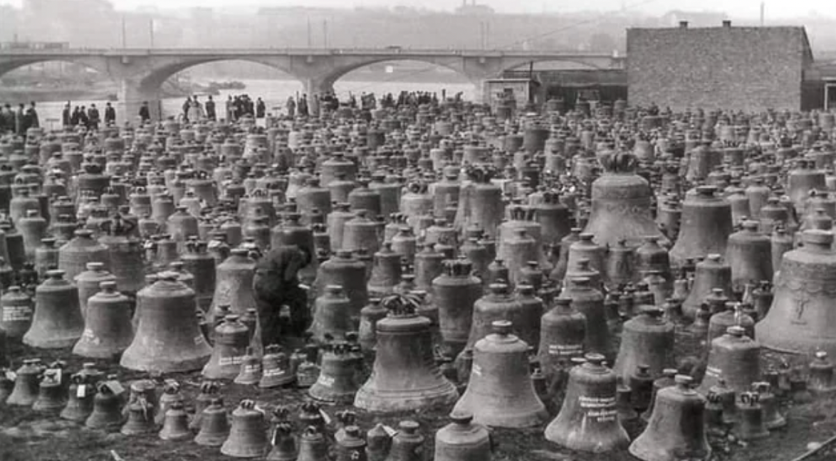 bells collected during the war