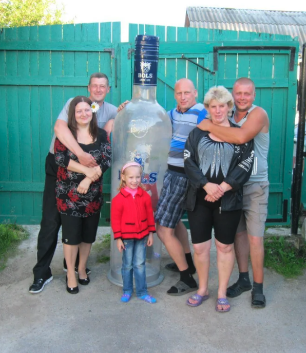 funny family photo russian - Bols S