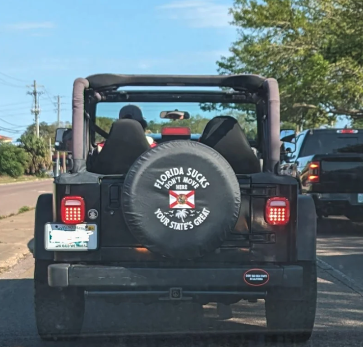 jeep wrangler - Florida Don'T Sucks Move Here Great Your States