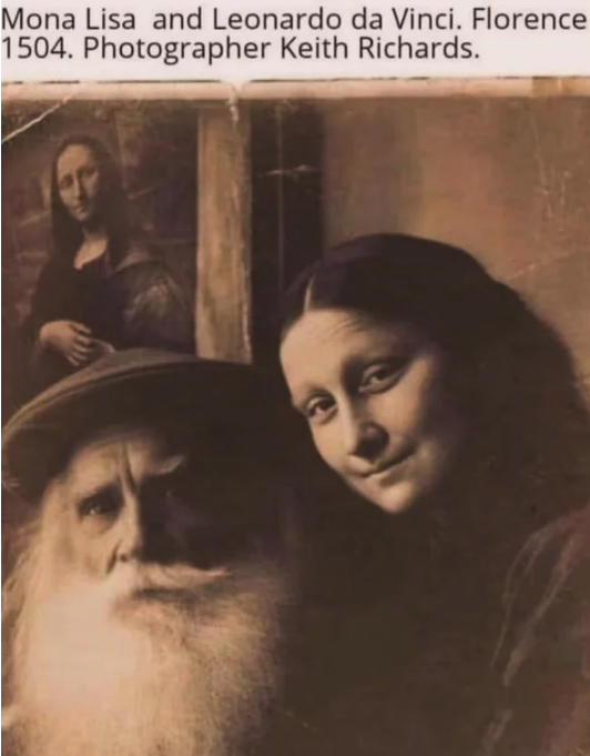 lisa gherardini - Mona Lisa and Leonardo da Vinci. Florence 1504. Photographer Keith Richards.