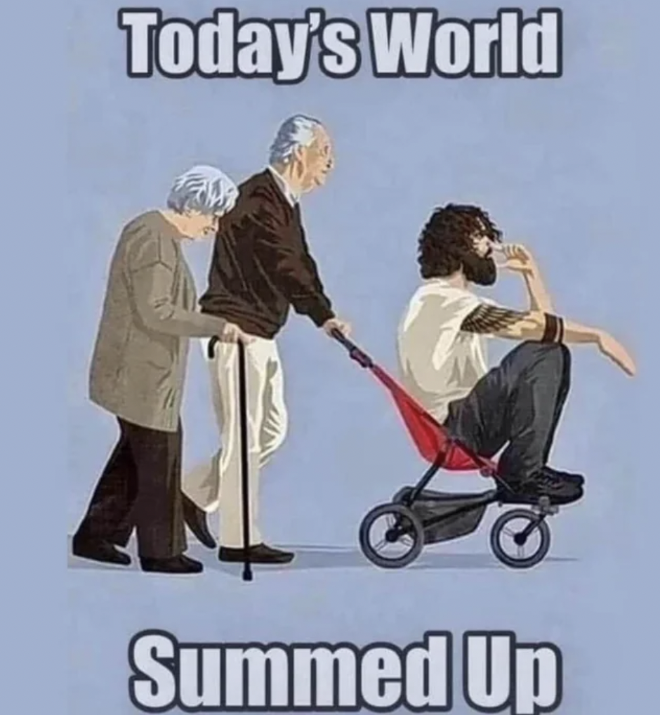 baby carriage - Today's World Summed Up
