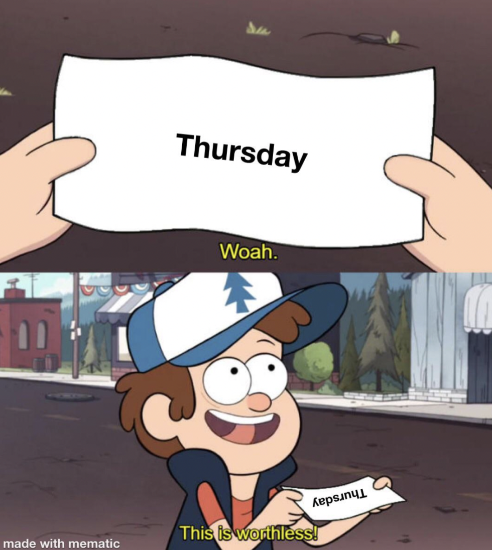 23 Thursday Memes In Honor of Tomorrow Being Friday