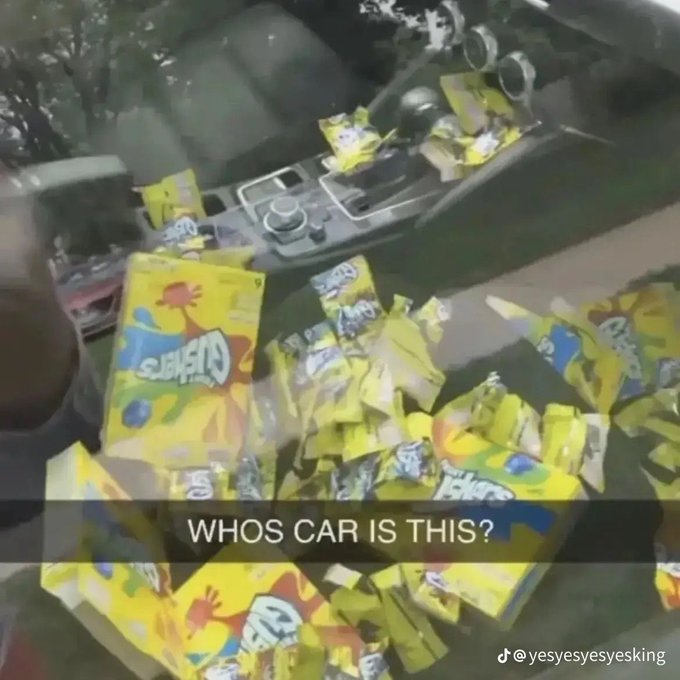whos car is this gushers - 15 Whos Car Is This? s