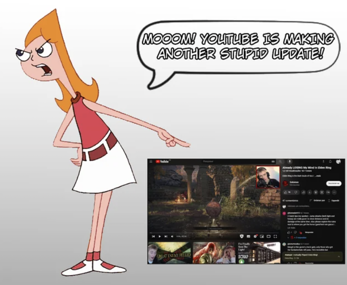 candace busted - Mooom! Youtube Is Making Another Stupid Update!