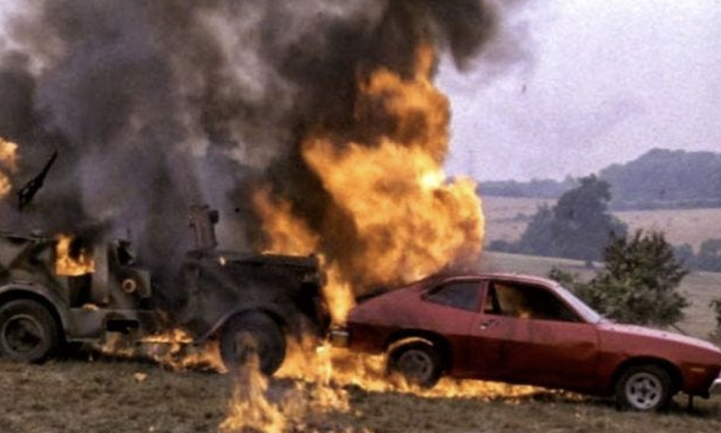 The Ford Pinto had its gas tank in the rear, meaning even small crashes could result in deadly fires. 