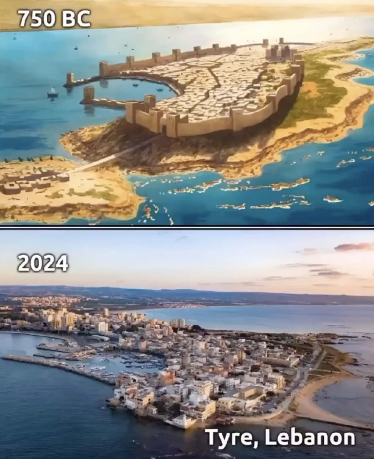 24 Historical Photos of Ancient Cities Then Vs. Now