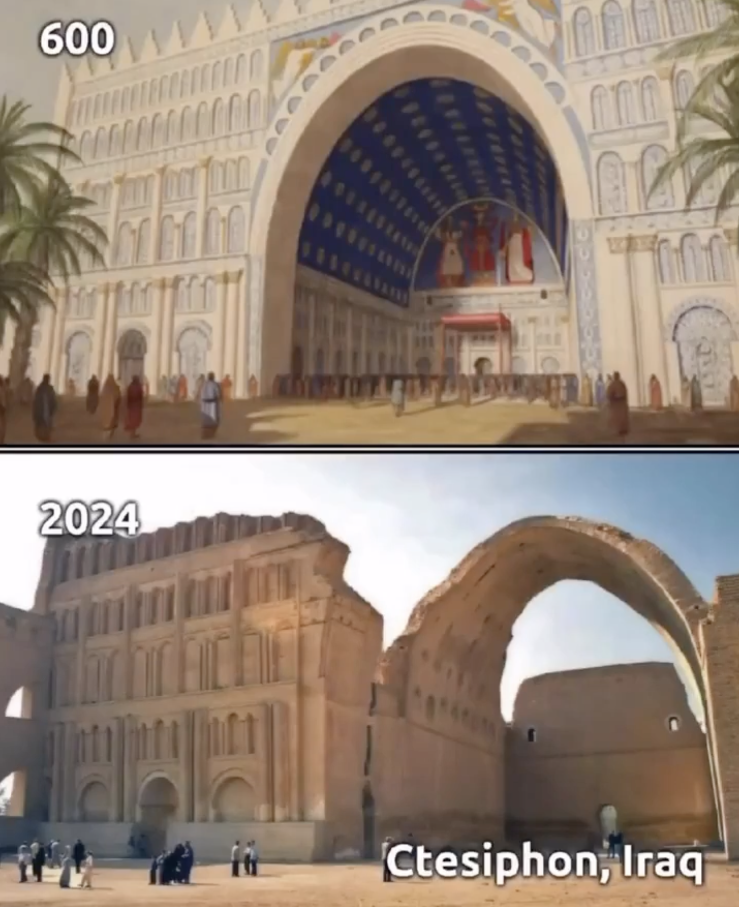 24 Historical Photos of Ancient Cities Then Vs. Now