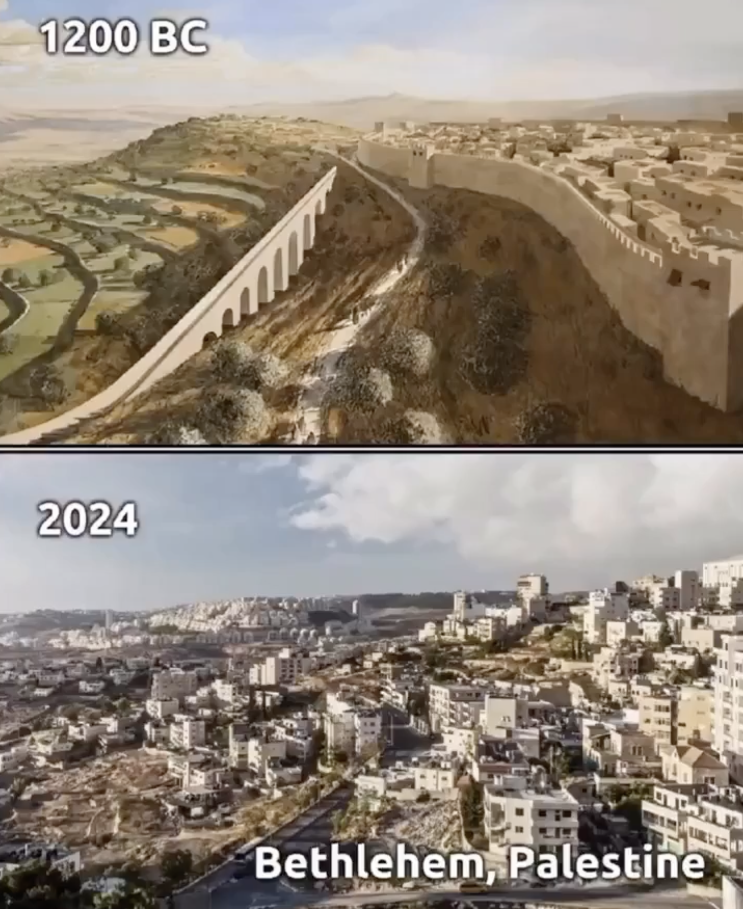 24 Historical Photos of Ancient Cities Then Vs. Now