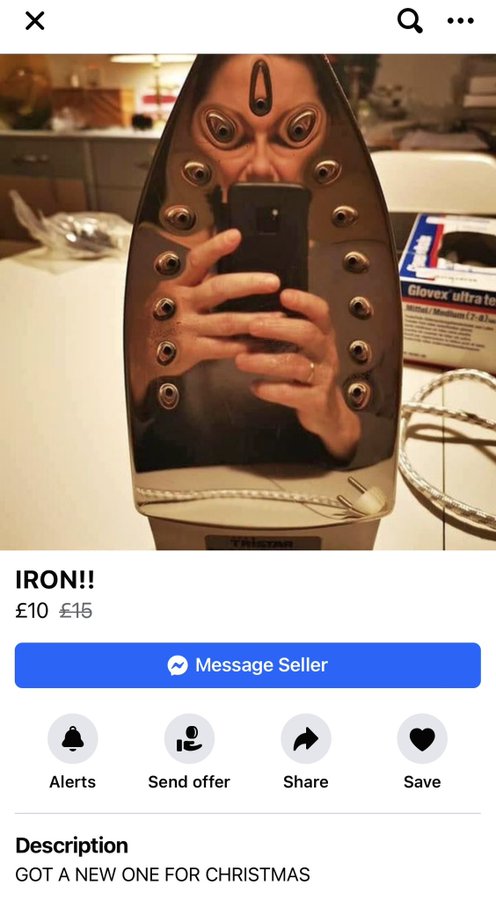 28 People Trying and Failing to Sell Their Mirrors Online Without Getting In the Shot