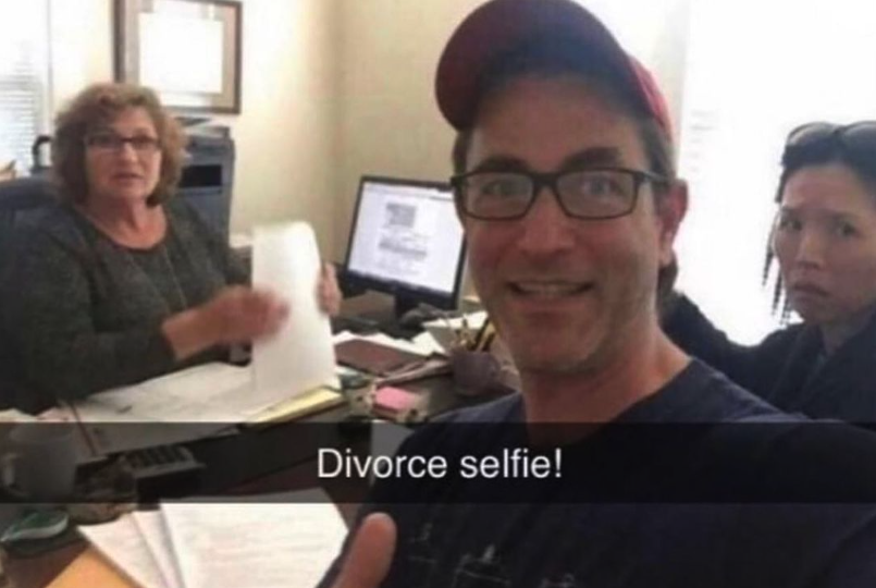 Divorce selfie!