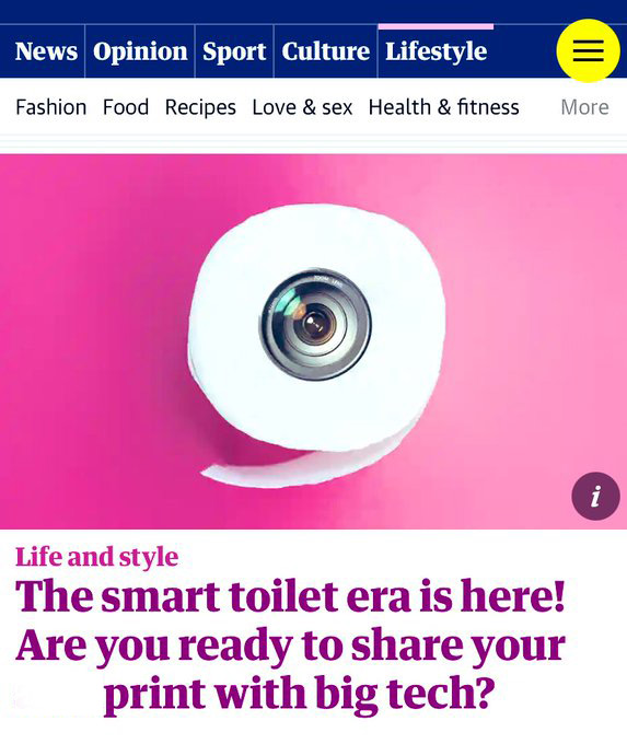 circle - News Opinion Sport Culture Lifestyle Fashion Food Recipes Love & sex Health & fitness Life and style The smart toilet era is here! Are you ready to your print with big tech? More i