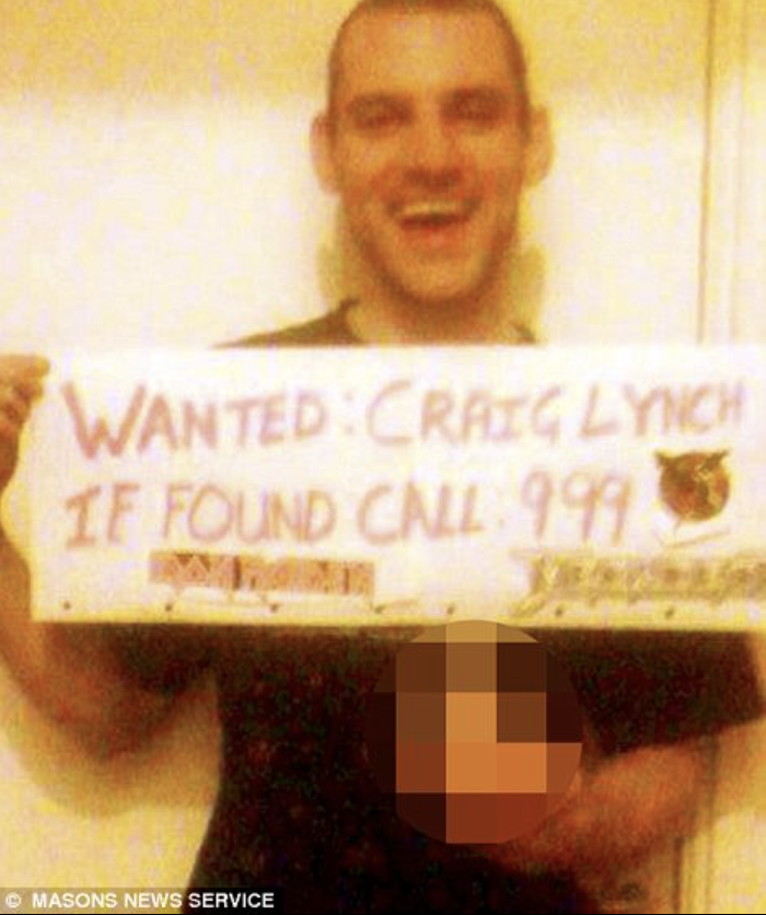 buzz cut - Wanted Craig Lynch If Found Call 999 Masons News Service
