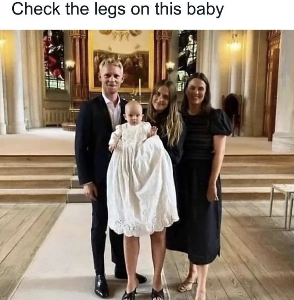 Check the legs on this baby