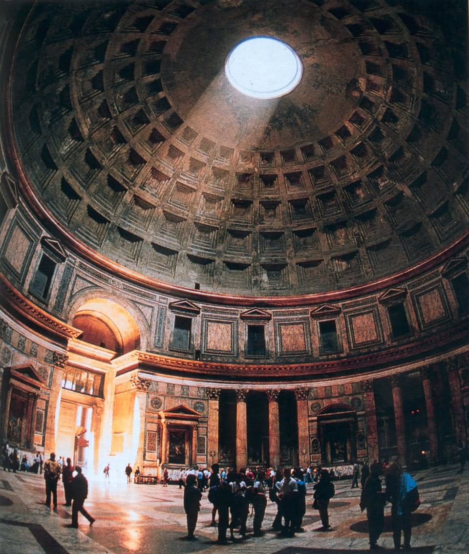pantheon rome oculus