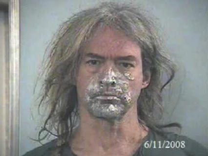 13 Mugshots of People Who Really Love Huffing Paint 
