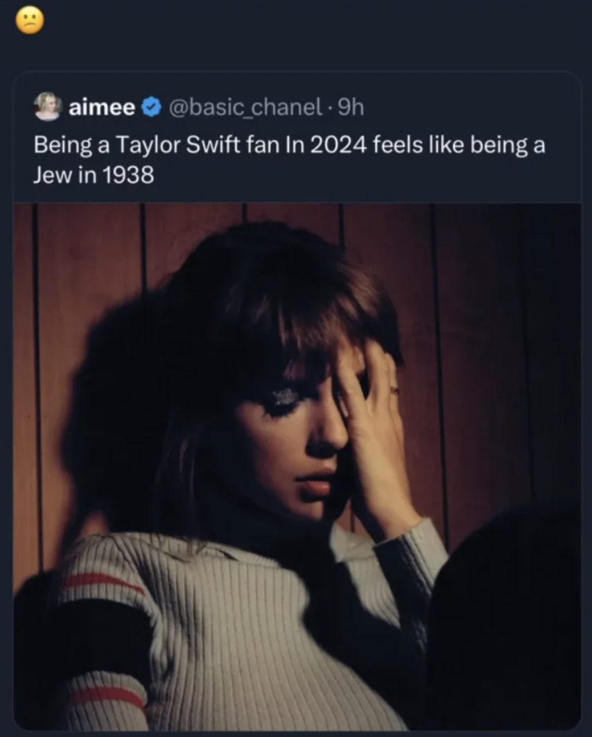 taylor swift midnights - aimee Being a Taylor Swift fan In 2024 feels being a Jew in 1938