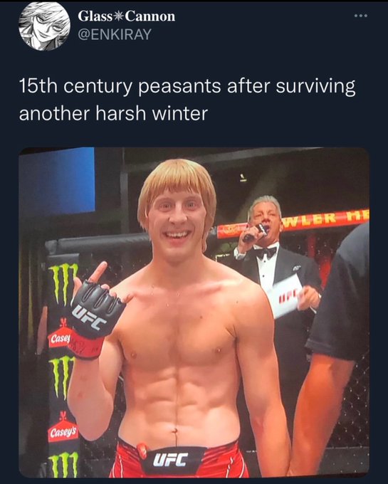 barechested - Glass Cannon 15th century peasants after surviving another harsh winter Cases Ufc Casey's Ufc Wler He