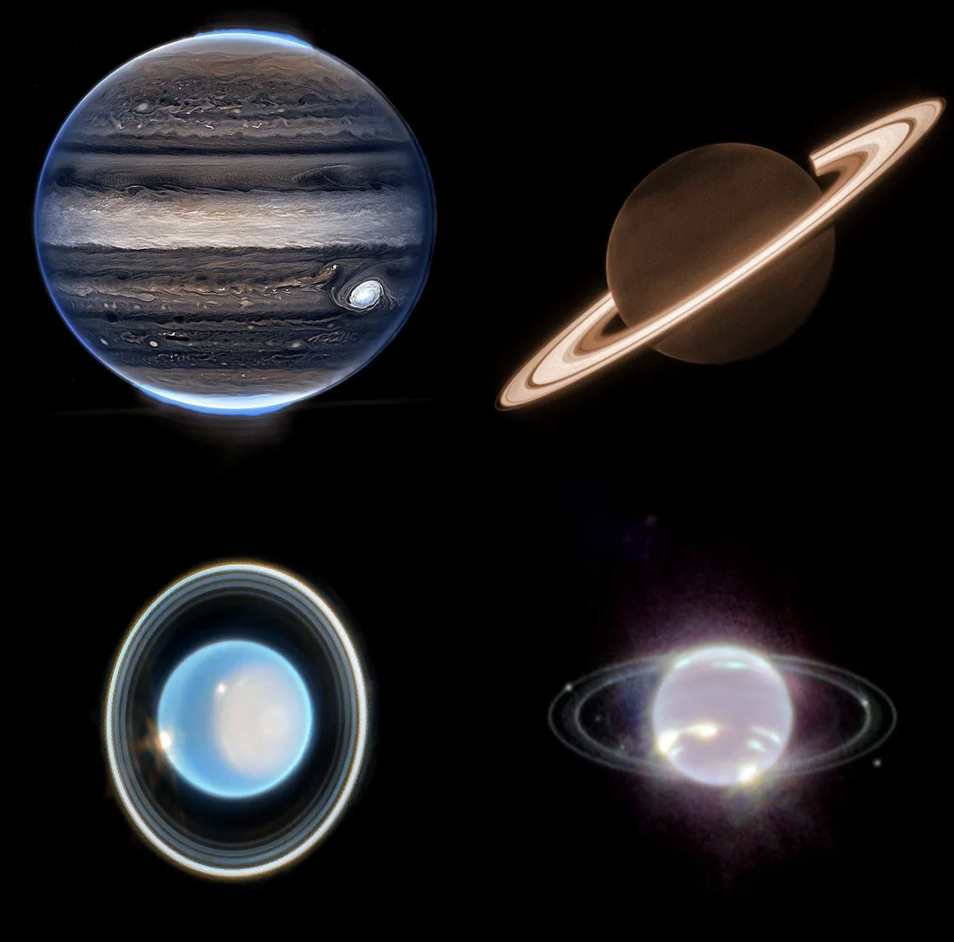 infrared photos of the planets