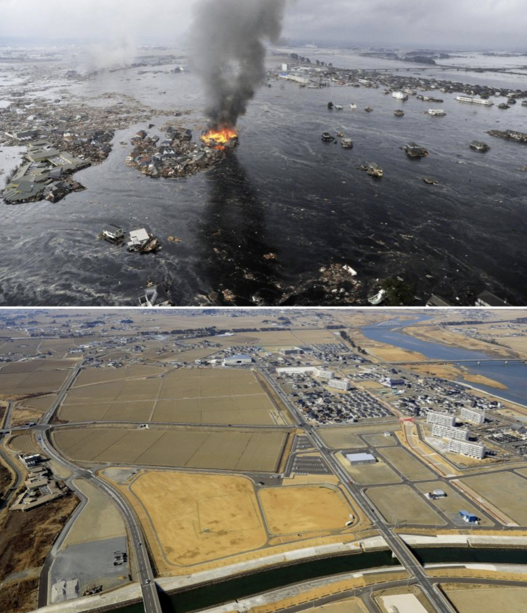 Japan’s Fukushima earthquake and tsunami. 