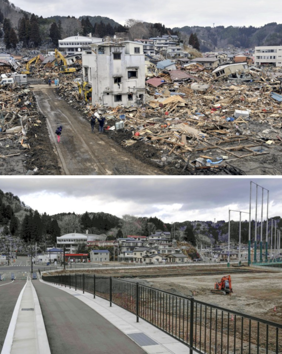 fukushima disaster then and now