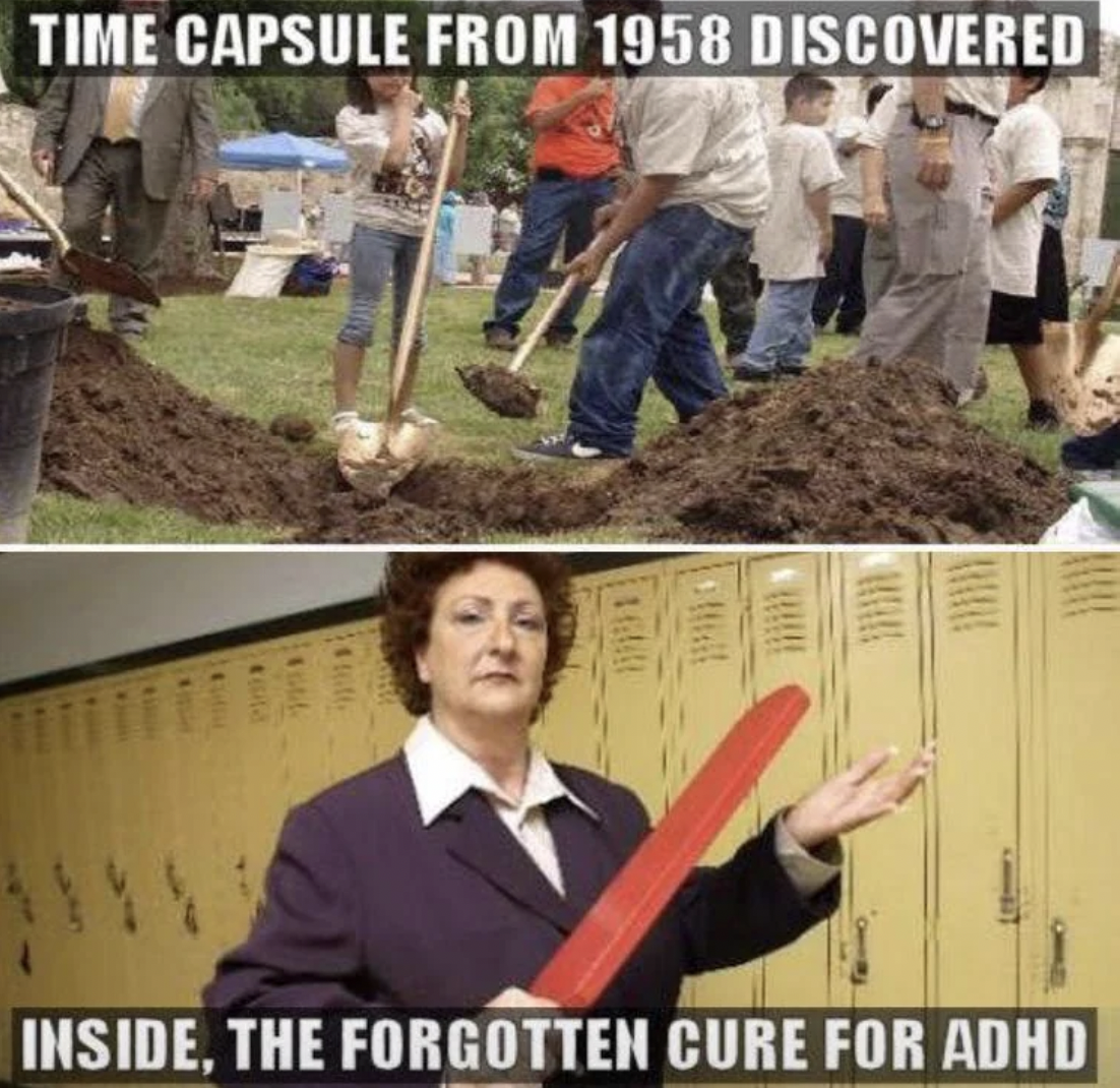 tree - Time Capsule From 1958 Discovered Inside, The Forgotten Cure For Adhd