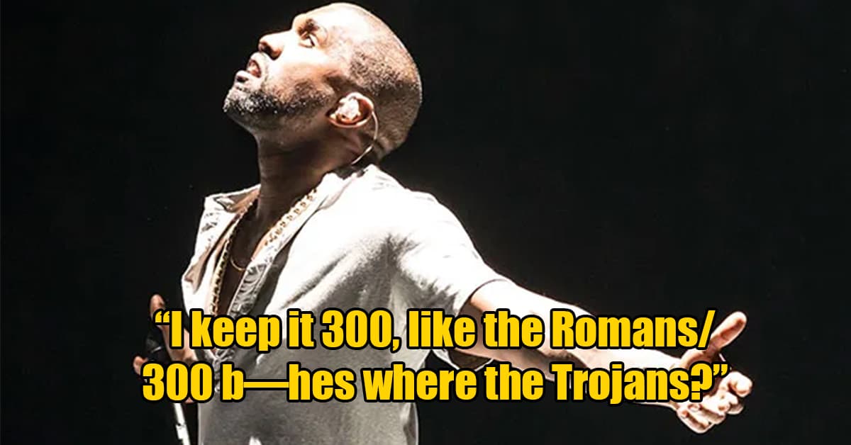 treated like god - "Ikeepit 300, the Romans 300 b hes where the Trojans?'s