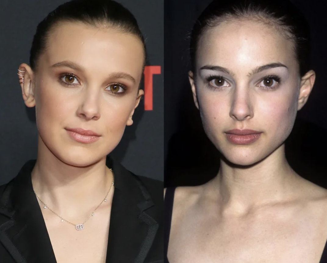 millie bobby brown natalie portman