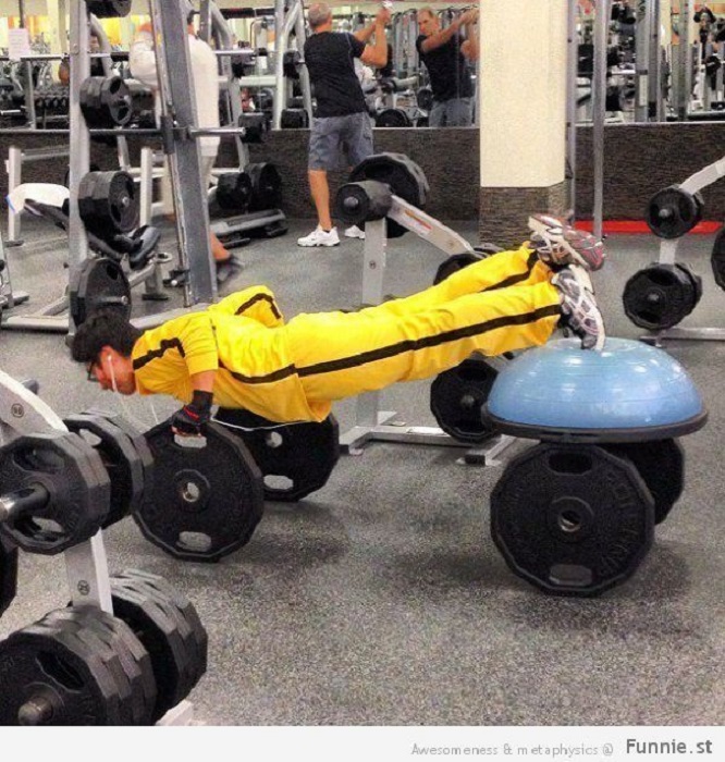 weird gym exercises - Awesomeness & metaphysics Funnie.st