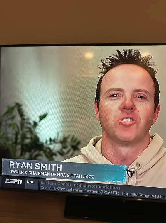 ryan smith nhl utah - Ryan Smith Owner & Chairman Of Nba'S Utah Jazz Esp Nhl Eastern Conference playoff matchups Sun, on Espn Lightning Panthers Et Capitals Rangers 3 Et