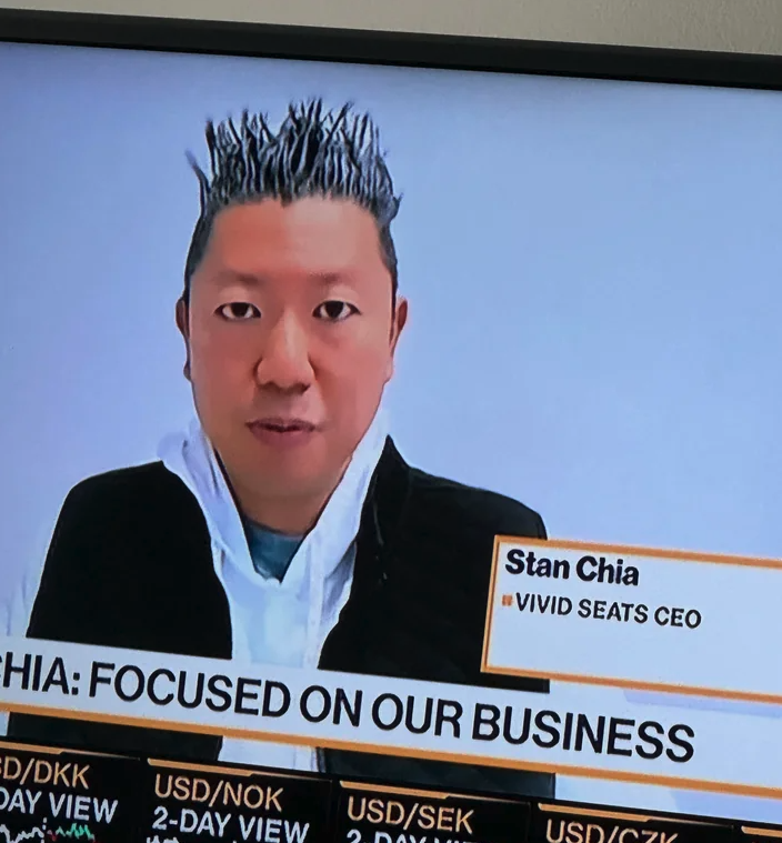 photo caption - Stan Chia Vivid Seats Ceo Hia Focused On Our Business FdDkk Day View 2Day View UsdNok UsdSek UsdCzk 2 Dag