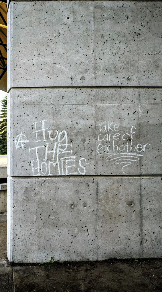 concrete - Hug The Homies Take Care of Cachother