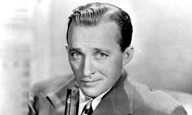 bing crosby with a pipe