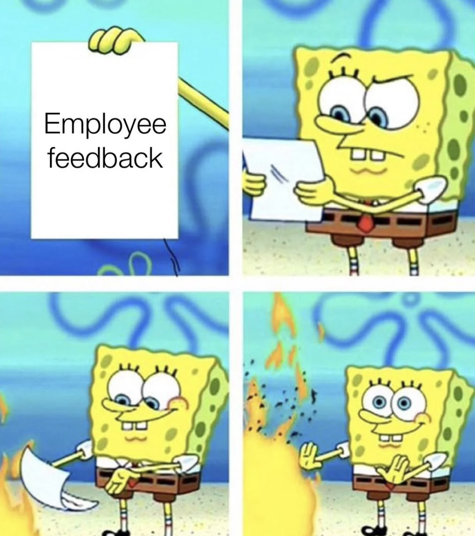 fahrenheit 451 memes - Employee feedback