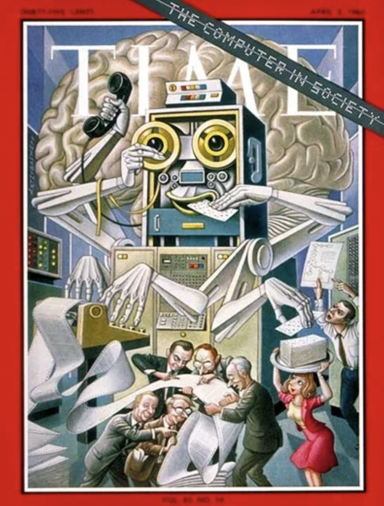 time magazine computers - The Computer In Society N