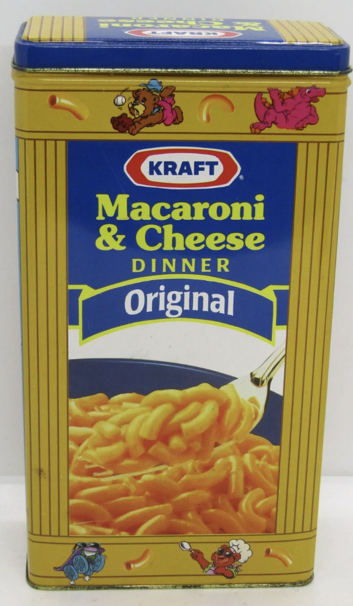 kraft mac and cheese tin - Kraft Macaroni & Cheese Dinner Original
