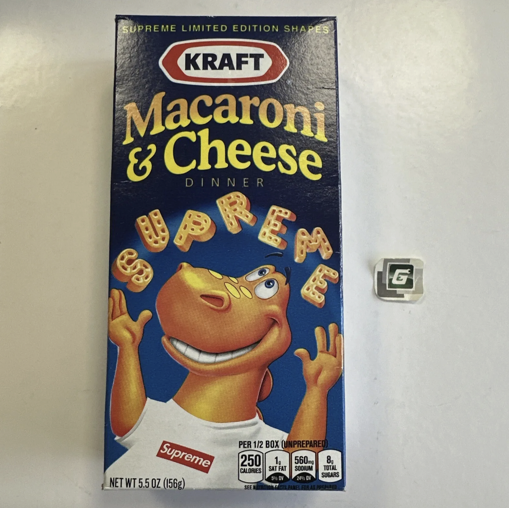 supreme kraft mac and cheese - Supreme Limited Edition Shapes Kraft Macaroni & Cheese Dinner Re Supreme Net Wt 5.5 Oz 156g Per 12 Box Unprepare 250 1 Calories 560 8 Sat Fat Scolm Sugars G