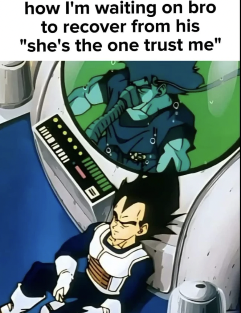 dragon ball waiting gif - www www how I'm waiting on bro to recover from his "she's the one trust me"