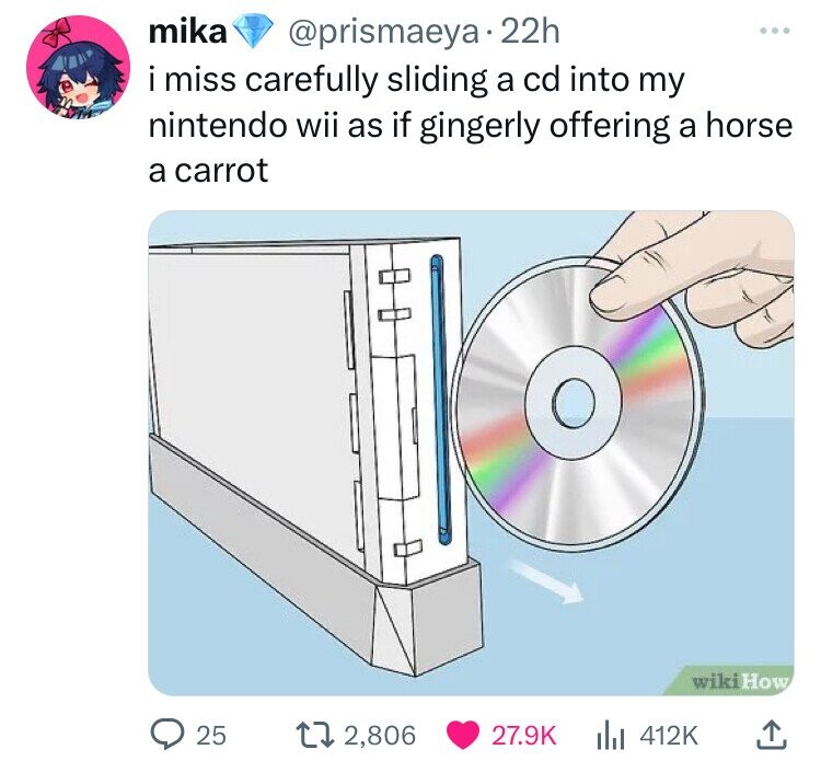 diagram - mika 22h i miss carefully sliding a cd into my nintendo wii as if gingerly offering a horse a carrot wikiHow 25 172,806