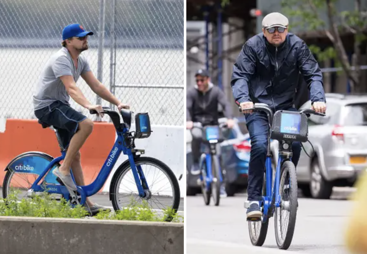 celebrities doing normal things