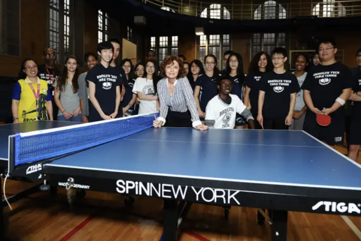ping pong - Spinnew York Stiga