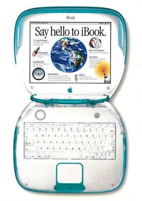 ibook 1999 ebay - iBook Say hello to iBook. 121n Pestian chiting It Usb port nou j G V N Bush is Cdron ve S U