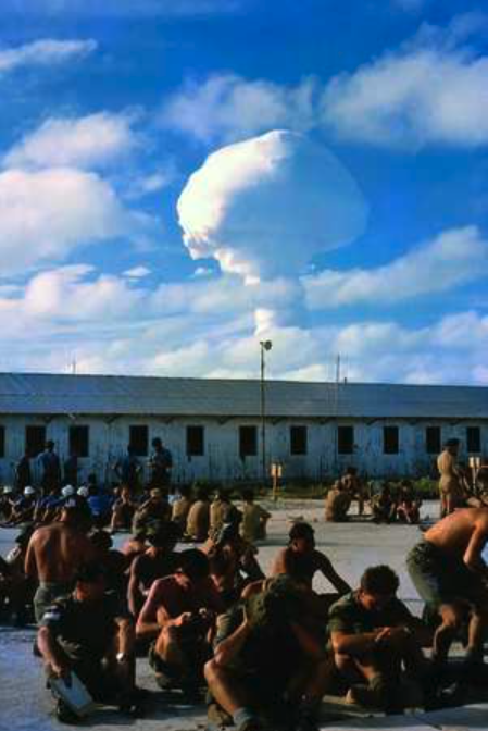 20 Photos of People Staring Blindly at Nuclear Explosions